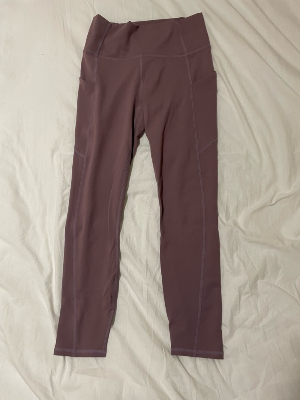 Fabletics Mauve High-Waist Pocket Leggings